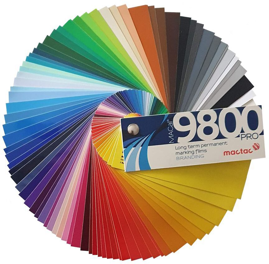 Farbfächer Macal 9800 Folienprofis24